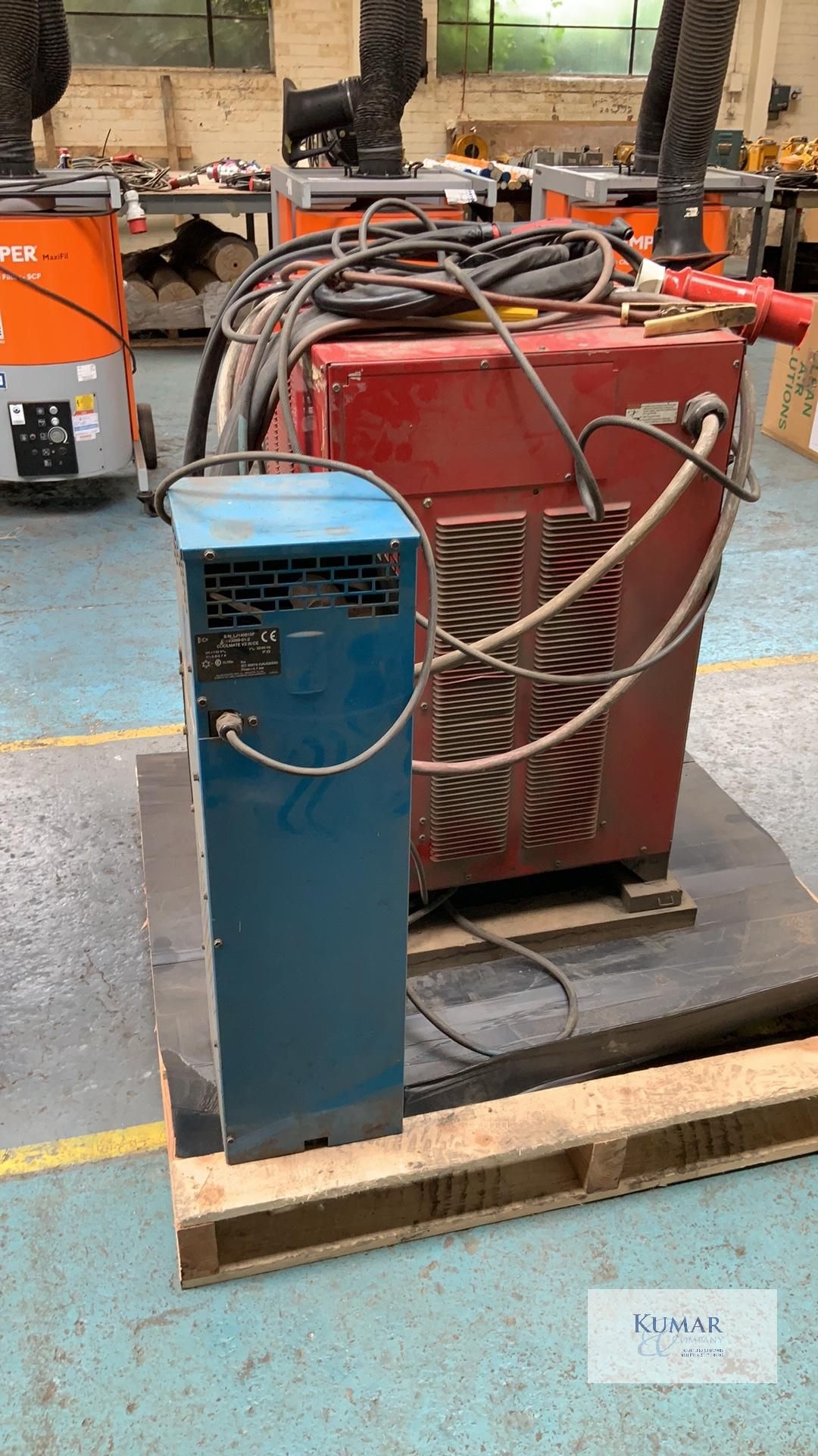 Lincoln Electric Tig 355 Square Wave AC/DC Tig & Stick Arc Welding Power Source, Serial No. - Image 12 of 14