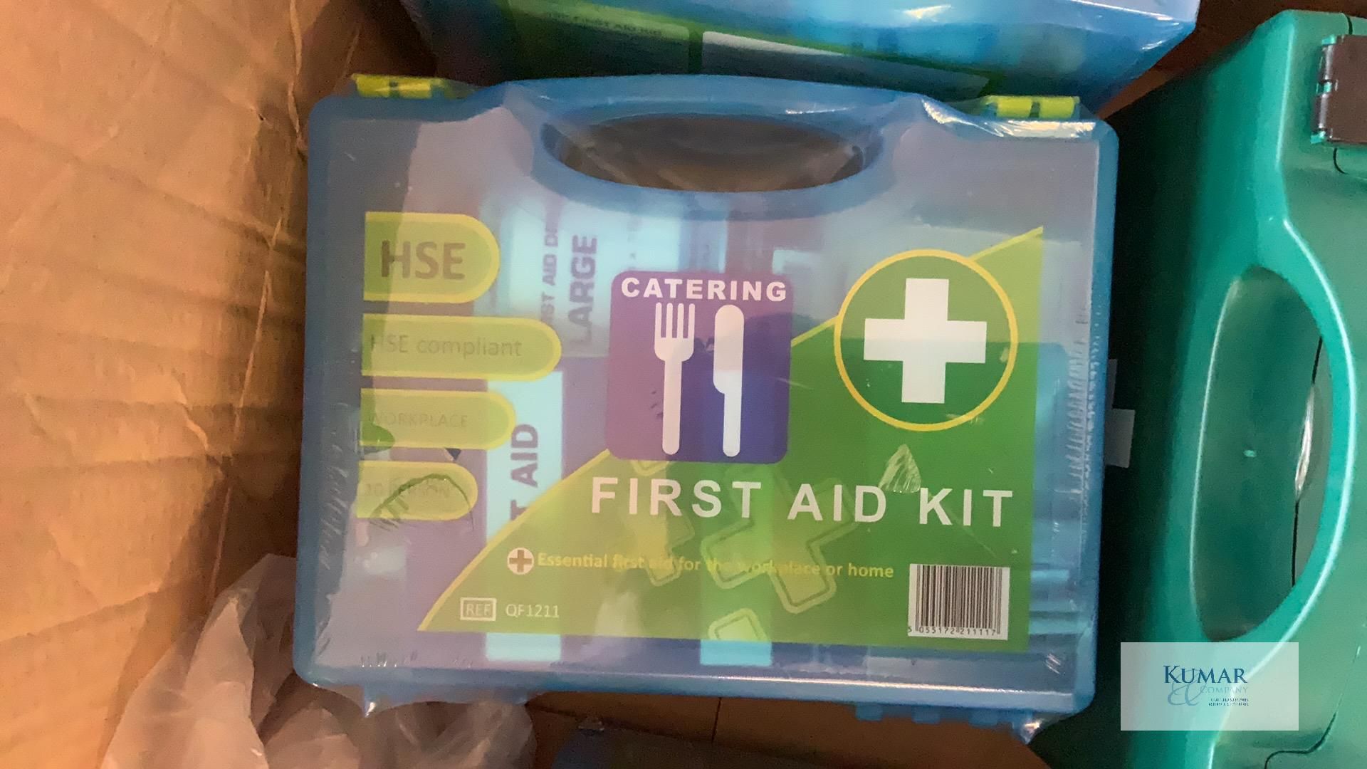 5: Reliance Medical Eye Wash First Aid Kits Date - 06/2026, 6: HSE Catering First Aid Kits, 2: - Image 8 of 13