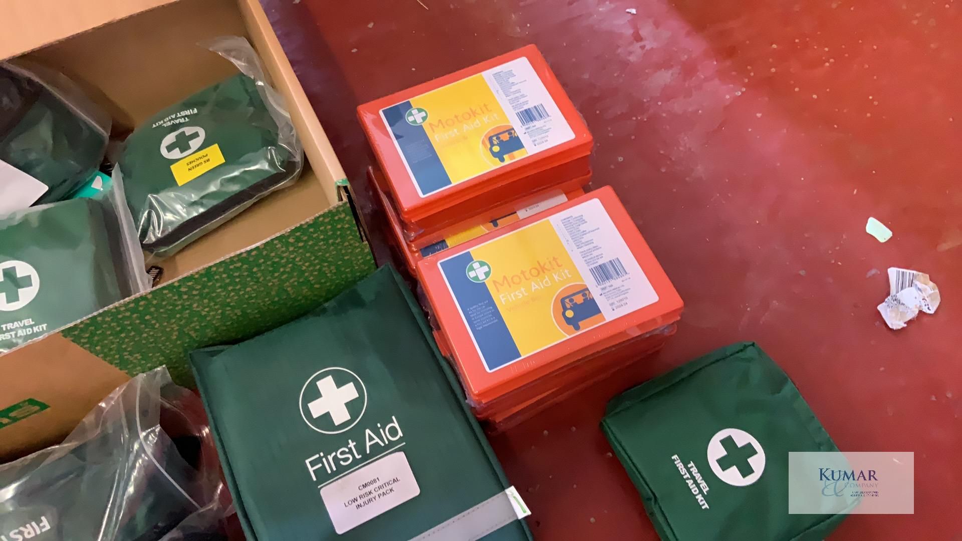 Large Quantity of Travel First Aid Kits, Including Playground Bum Bags, Low Risk Critical Injury - Image 4 of 9