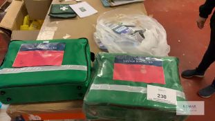 2: Reliance Survival Blanket Kits plus quantity of emergency foil blankets - Lot Location Aldridge