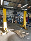 Bradbury Type 2903, Two Post Vehicle Lift, Capacity 3,000Kg, Serial No.11511, (2004)