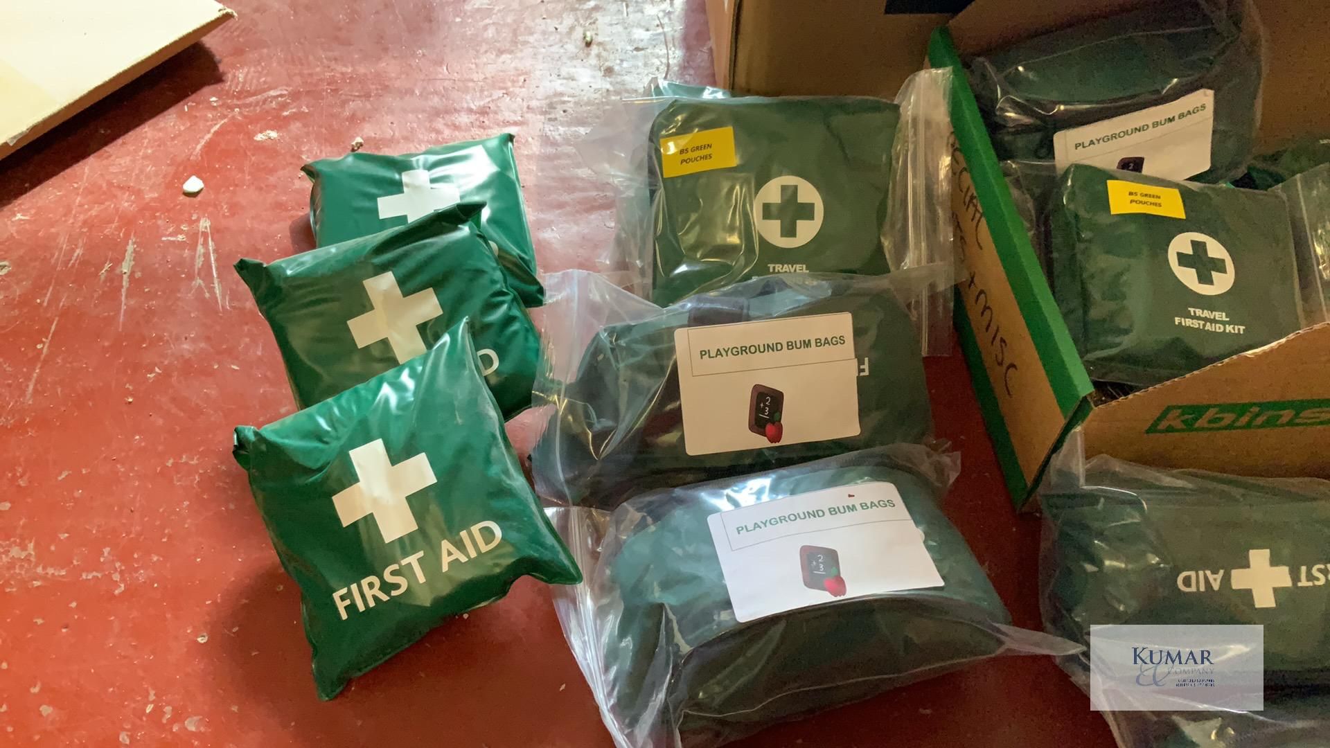 Large Quantity of Travel First Aid Kits, Including Playground Bum Bags, Low Risk Critical Injury - Image 2 of 9