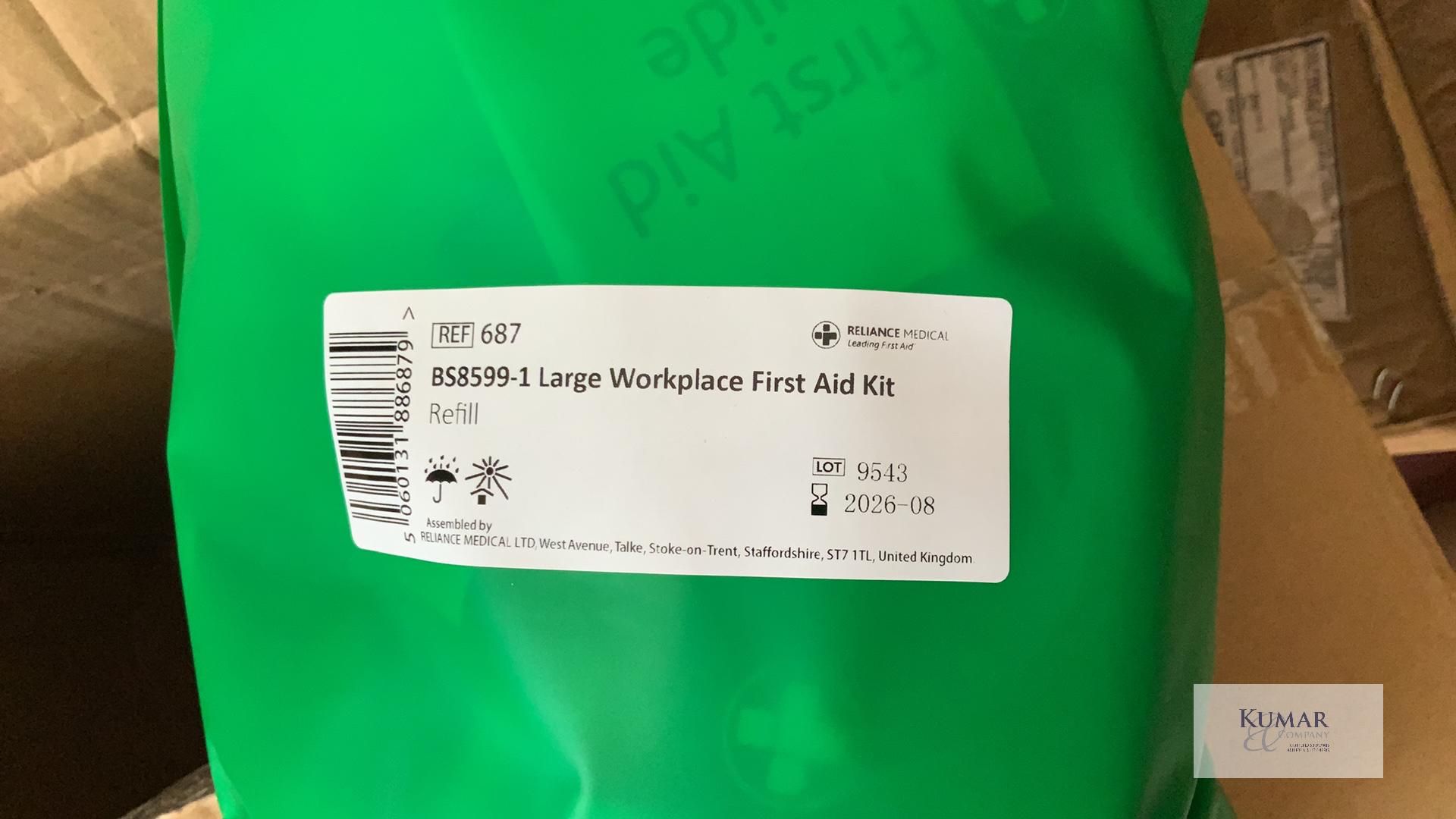 28: Reliance Medical Refills for BS8599-1 Large Workplace First aid Kit (08/2026) - Lot Location - Image 3 of 6