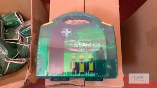 9: First Aid Small Work Place Kits- BS8599-1.2019 Compliant - Dated 10/2026 and Large Quantity of