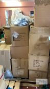 8: Boxes of Mixed Items Including Bandages, Dressings, Triangular Bandages & 100g Cotton Wool as