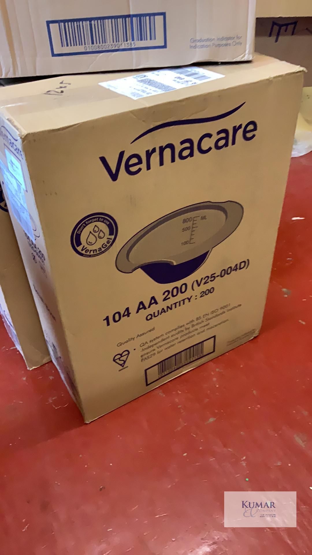 2: Full Boxes & One Open Box of Vernacare 104 aa 200 & Box of Vomit/General Use Bowls - Lot Location - Image 2 of 5