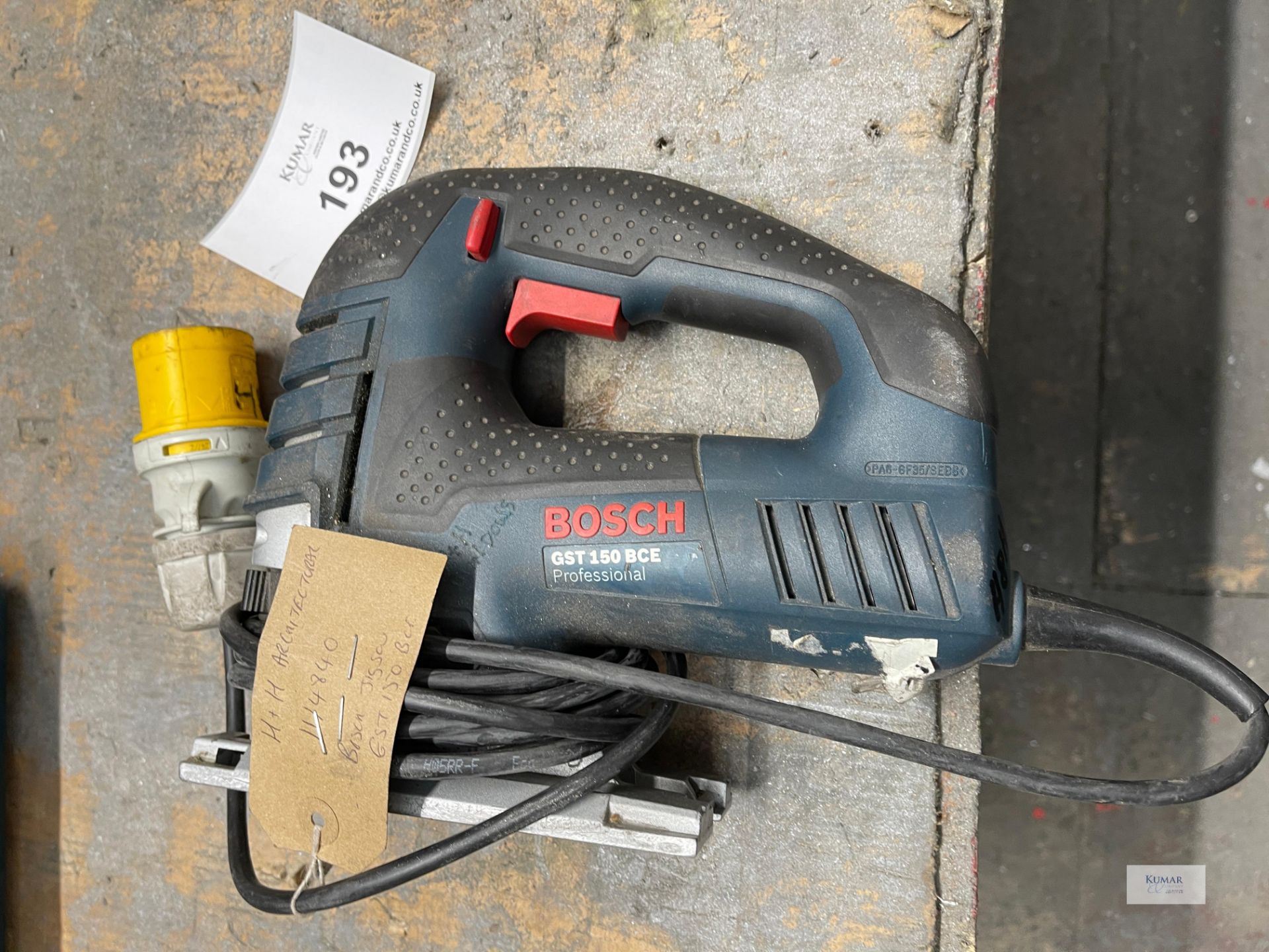 Bosch Professional GST 150 BCE, 110V Corded Jigsaw