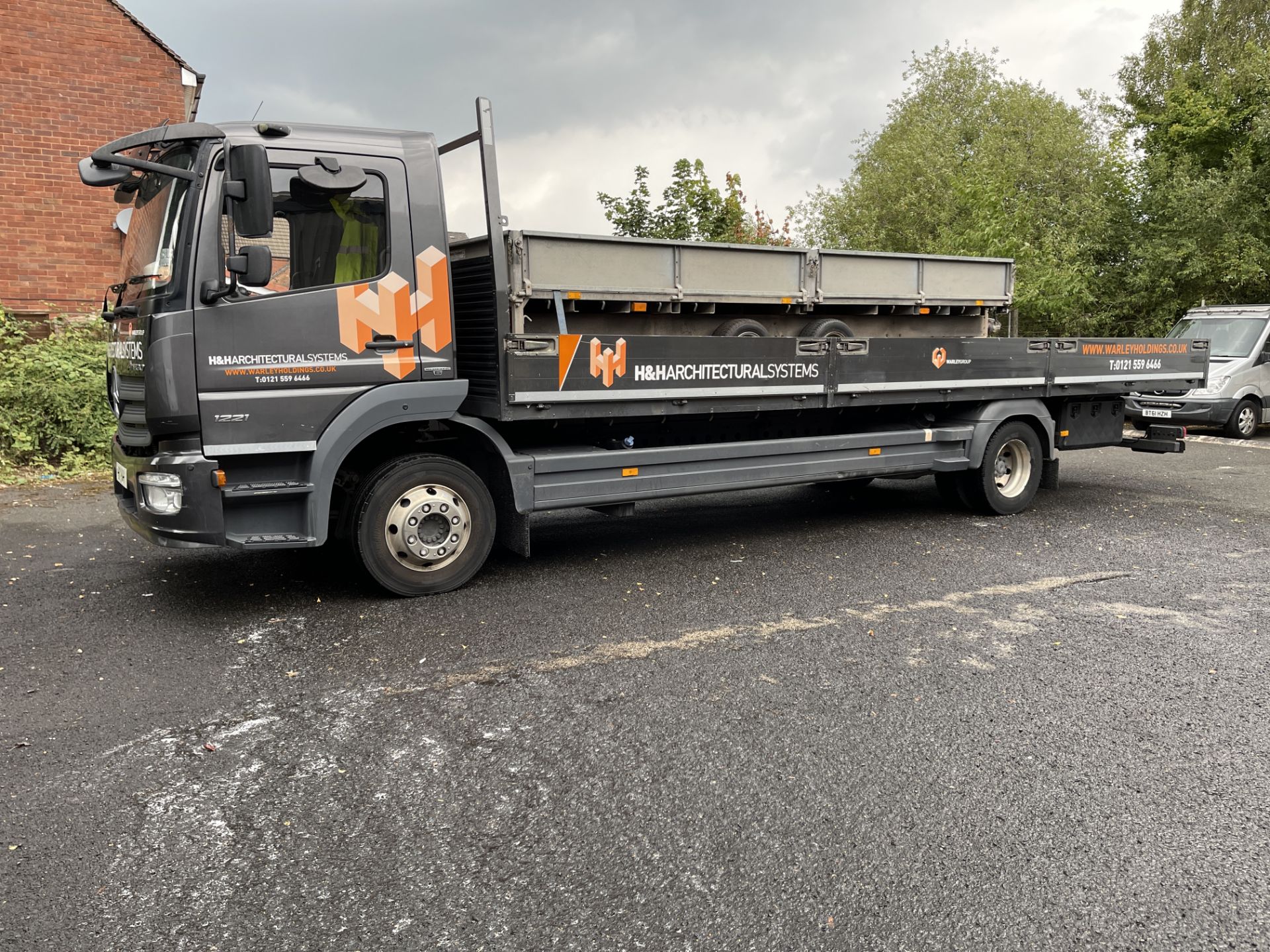 Mercedes Atego 1221 Euro 6, Auto, 11,990 GVW Rigid Dropside Truck, Registration No. B7 HAH ( - Image 13 of 42