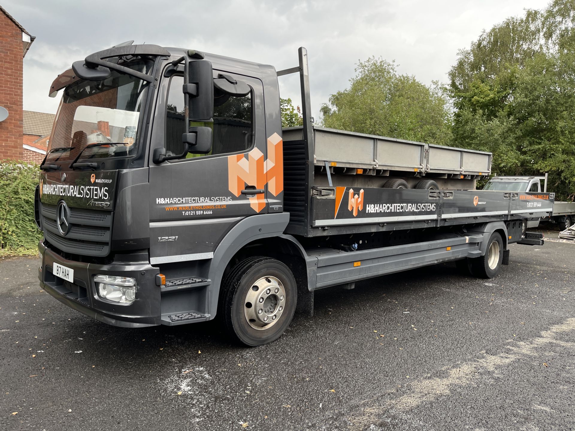 Mercedes Atego 1221 Euro 6, Auto, 11,990 GVW Rigid Dropside Truck, Registration No. B7 HAH (