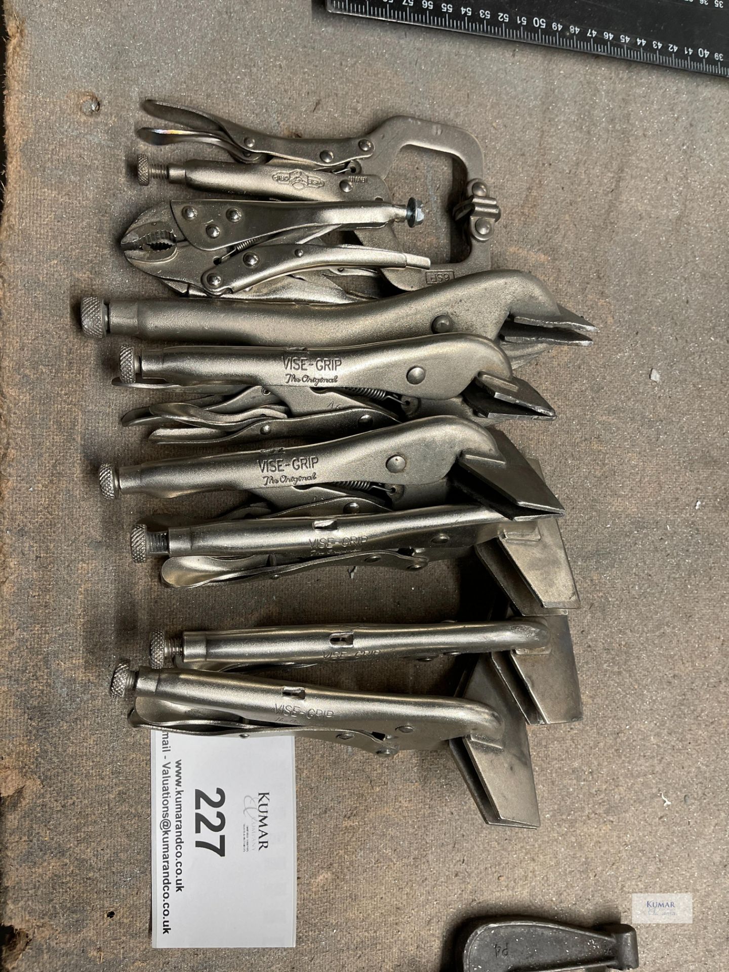 9: Various Vise Grip Clamps - Bild 2 aus 3