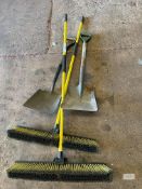 2: Shovels & 2: Brooms