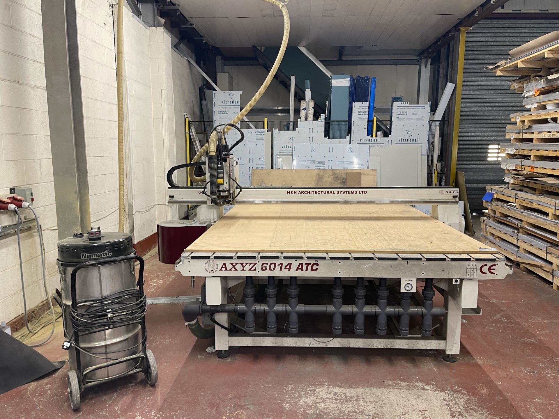 AXYZ 6014 CNC Router, Serial No.6453-6343, (03/2018)