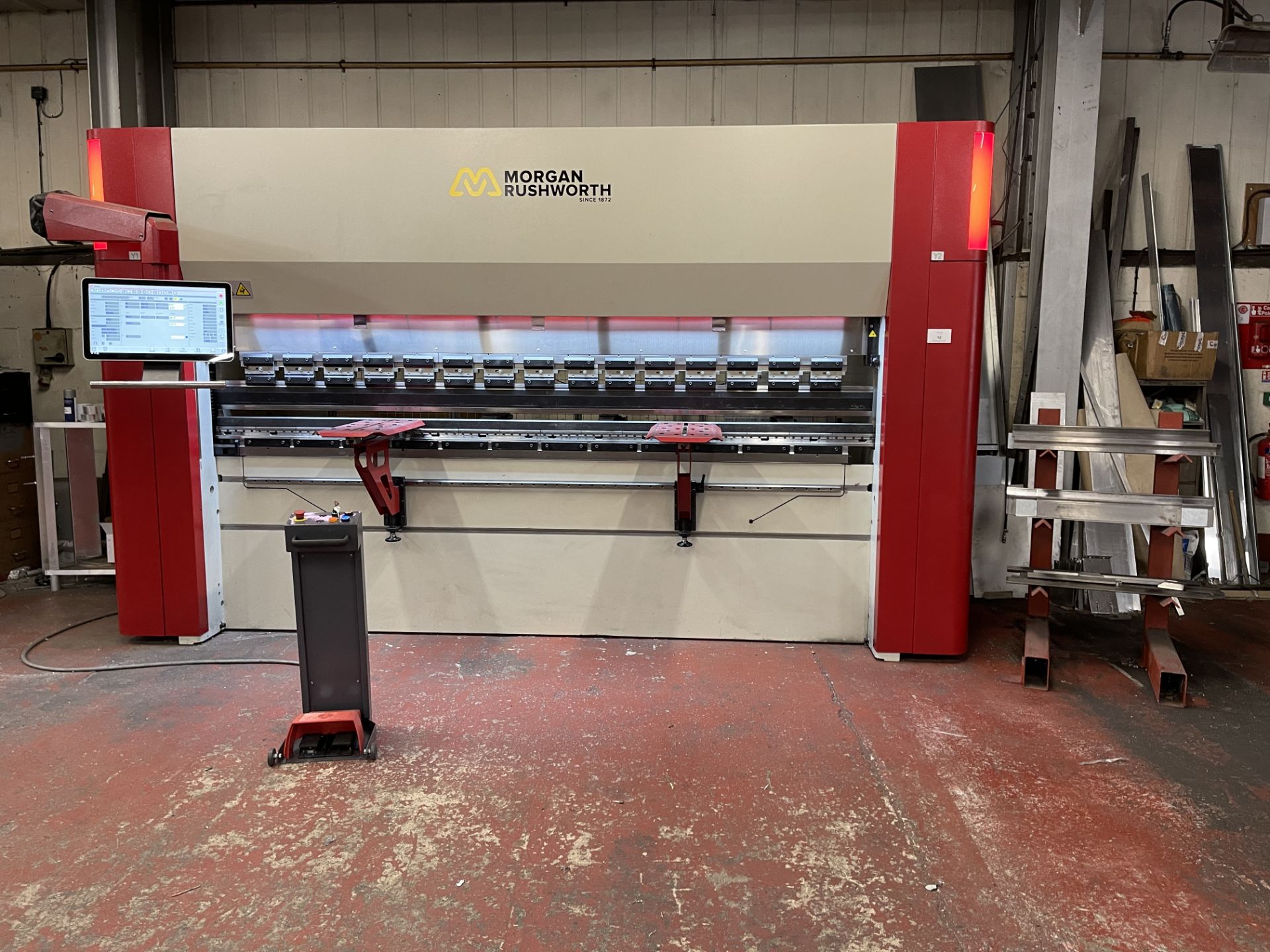 Morgan Rushworth XPE CNC 3100/100 Electric Press Brake, Serial No. B 28579 (11/2021) - Bild 3 aus 17