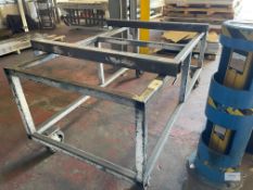 Mobile Work Piece Storage Trolley