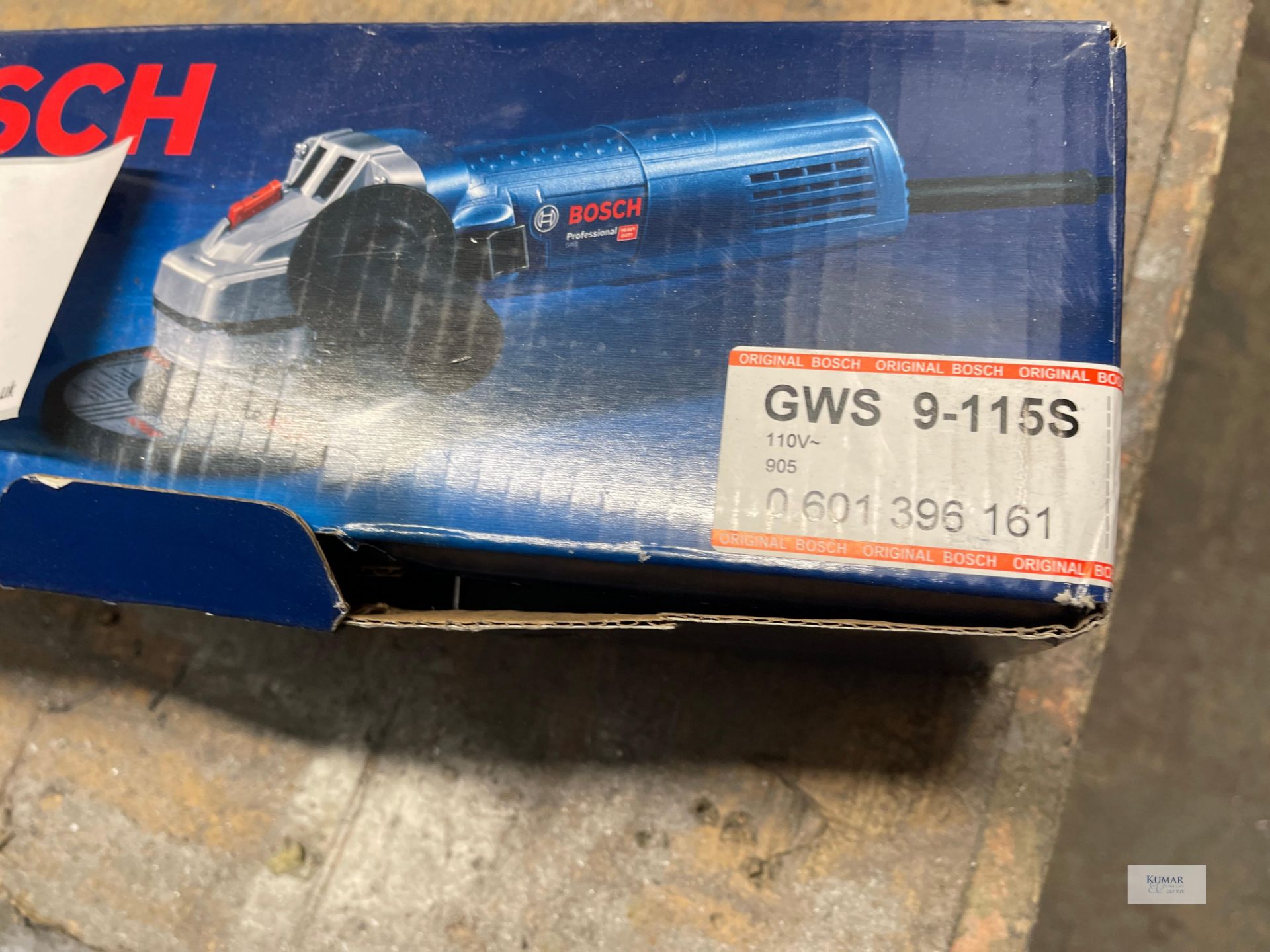 Bosch Professional GWS-115s 110v Corded Angle Grinder - As New in Box - Seal Unopened as shown - Image 4 of 5