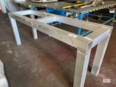 Galvanised Table - As Shown