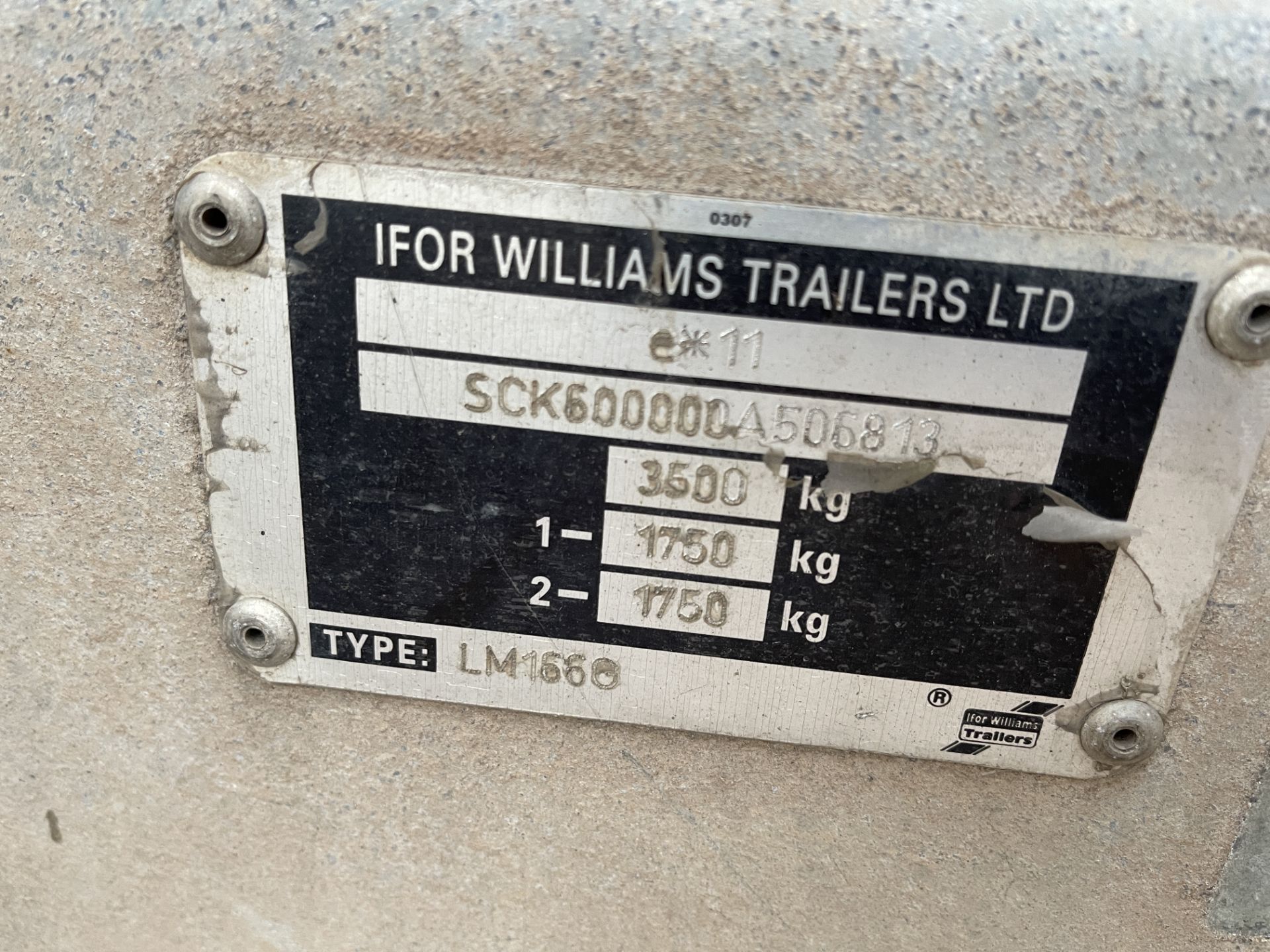 Ifor Williams Twin Axle Dropside Trailer - - Please Note This Lot is Located in Walsall and - Bild 4 aus 12