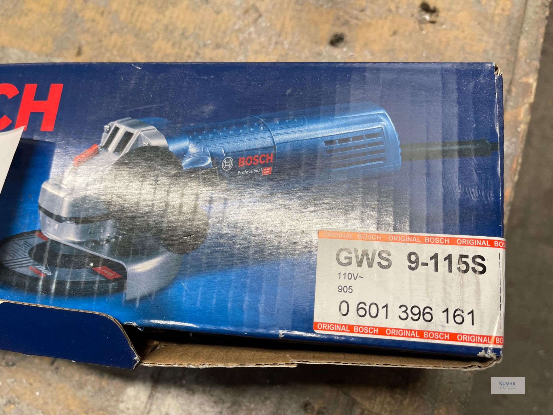 Bosch Professional GWS-115s 110v Corded Angle Grinder - As New in Box - Seal Unopened as shown - Image 3 of 5