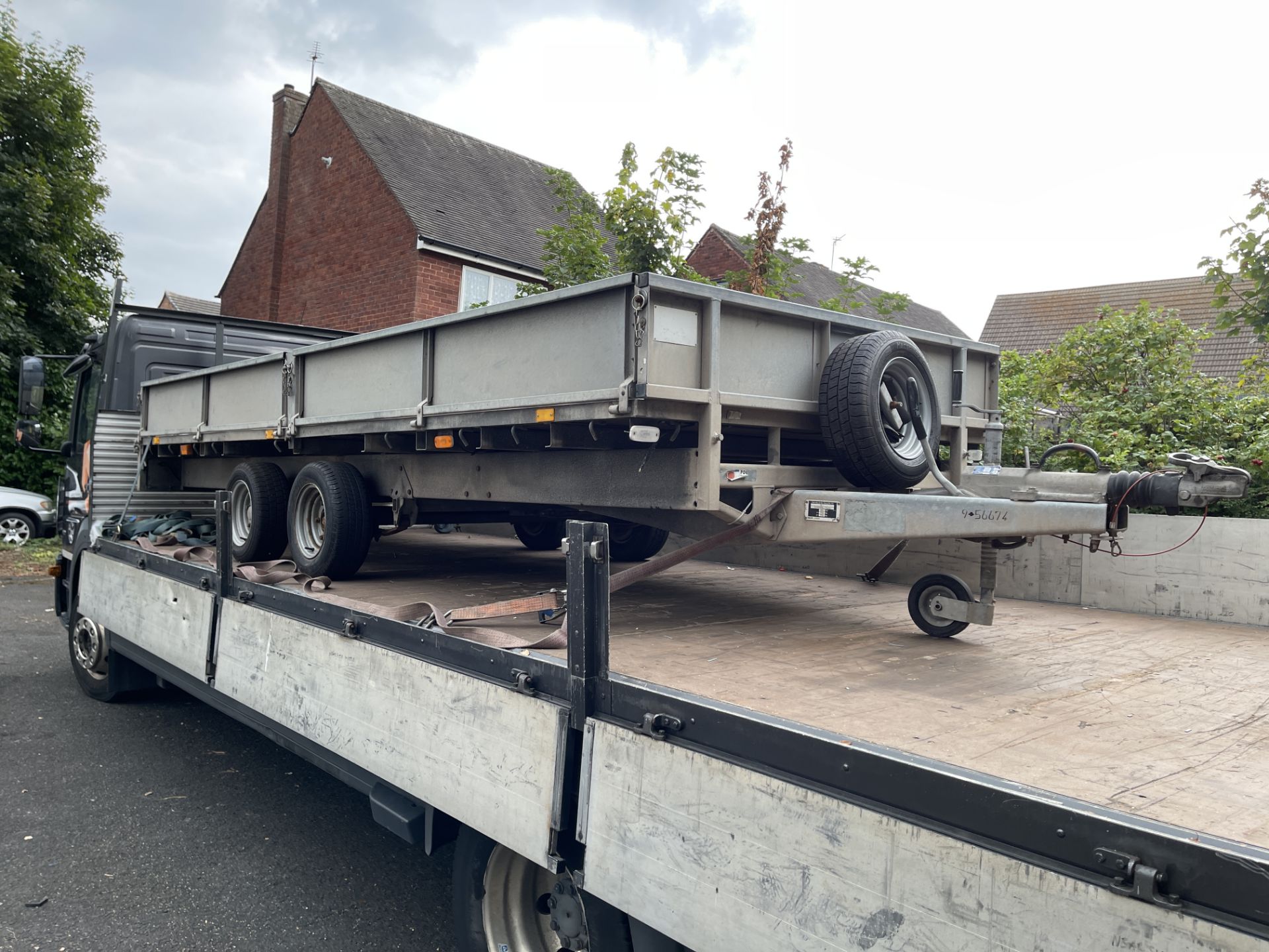 Ifor Williams Twin Axle Dropside Trailer - - Please Note This Lot is Located in Walsall and