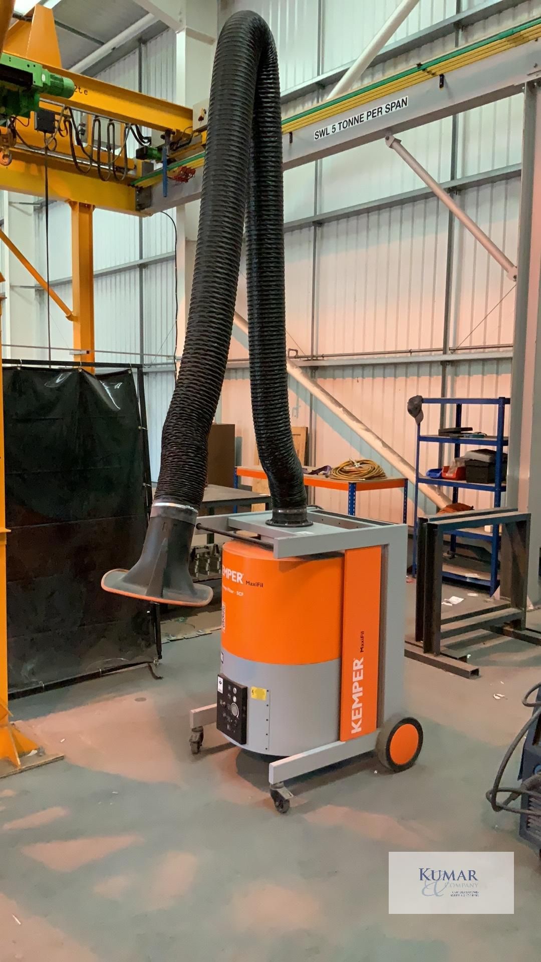 Kemper MaxiFill Mobile Fume Extractor, Serial No. 19010096, (01/2019) - Please Note This Lot is - Image 2 of 6