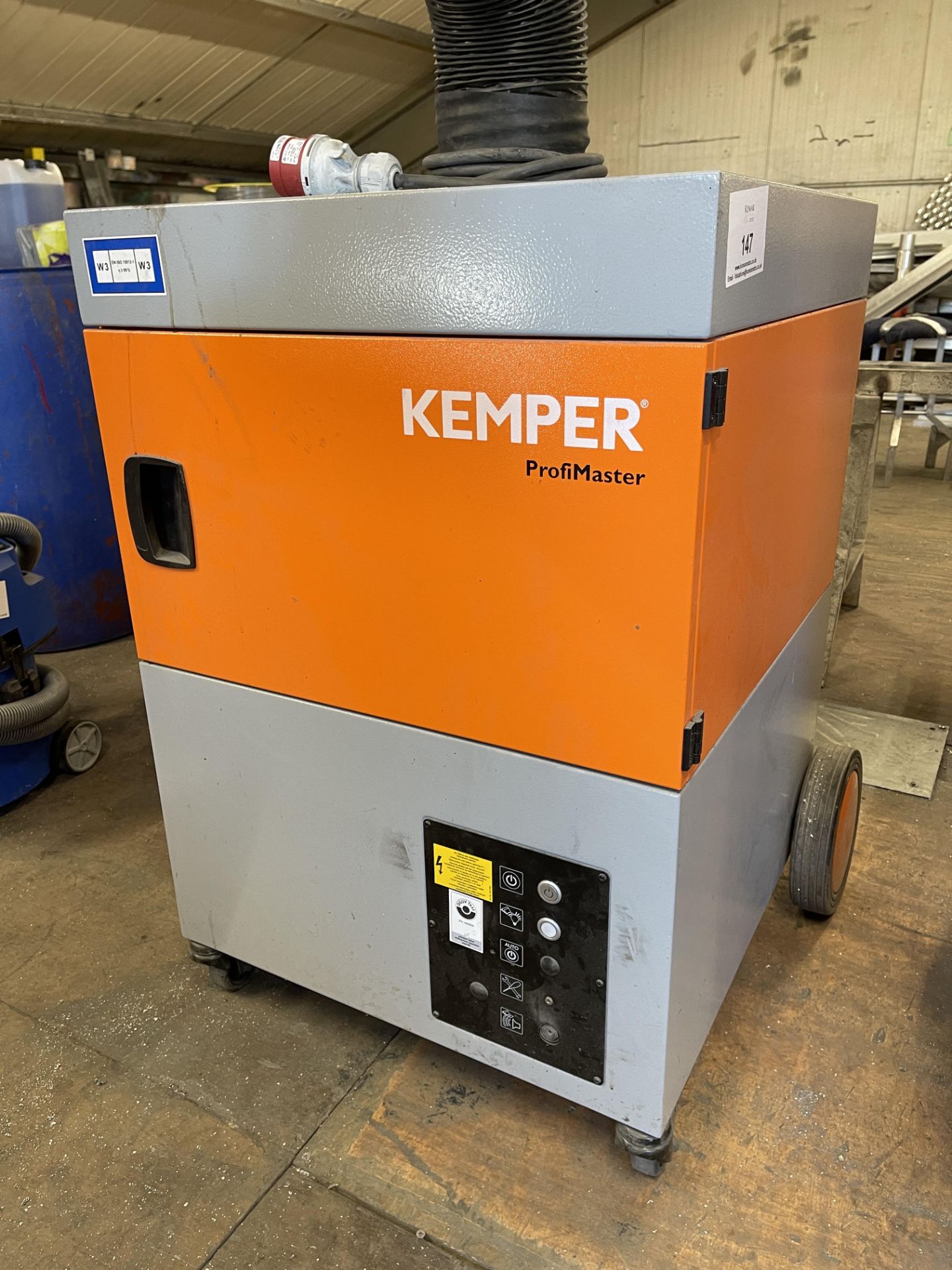 Kemper ProfiMaster Type 60650 Mobile Compact Fume Extraction Unit, Weight 95Kg, Serial No.210200848, - Image 2 of 5