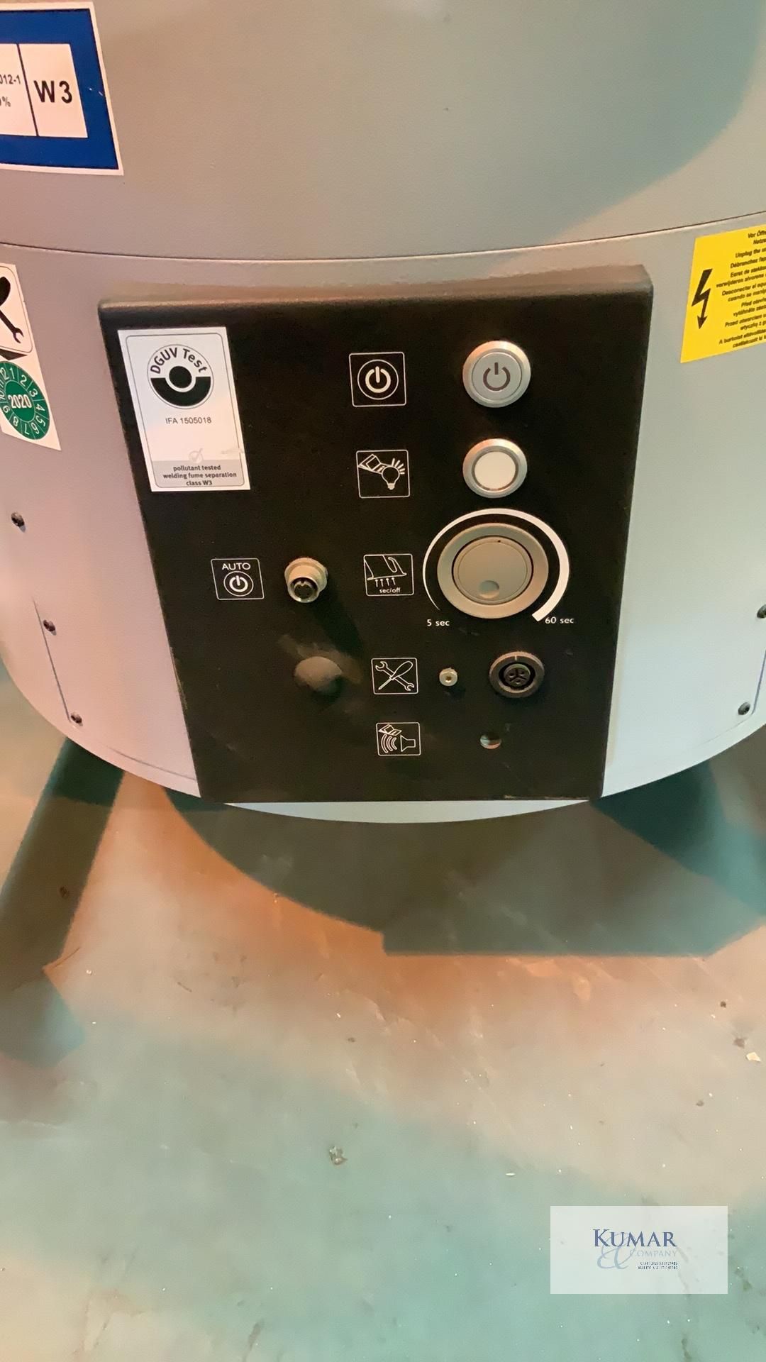 Kemper MaxiFill Mobile Fume Extractor, Serial No. 19010096, (01/2019) - Please Note This Lot is - Image 3 of 6