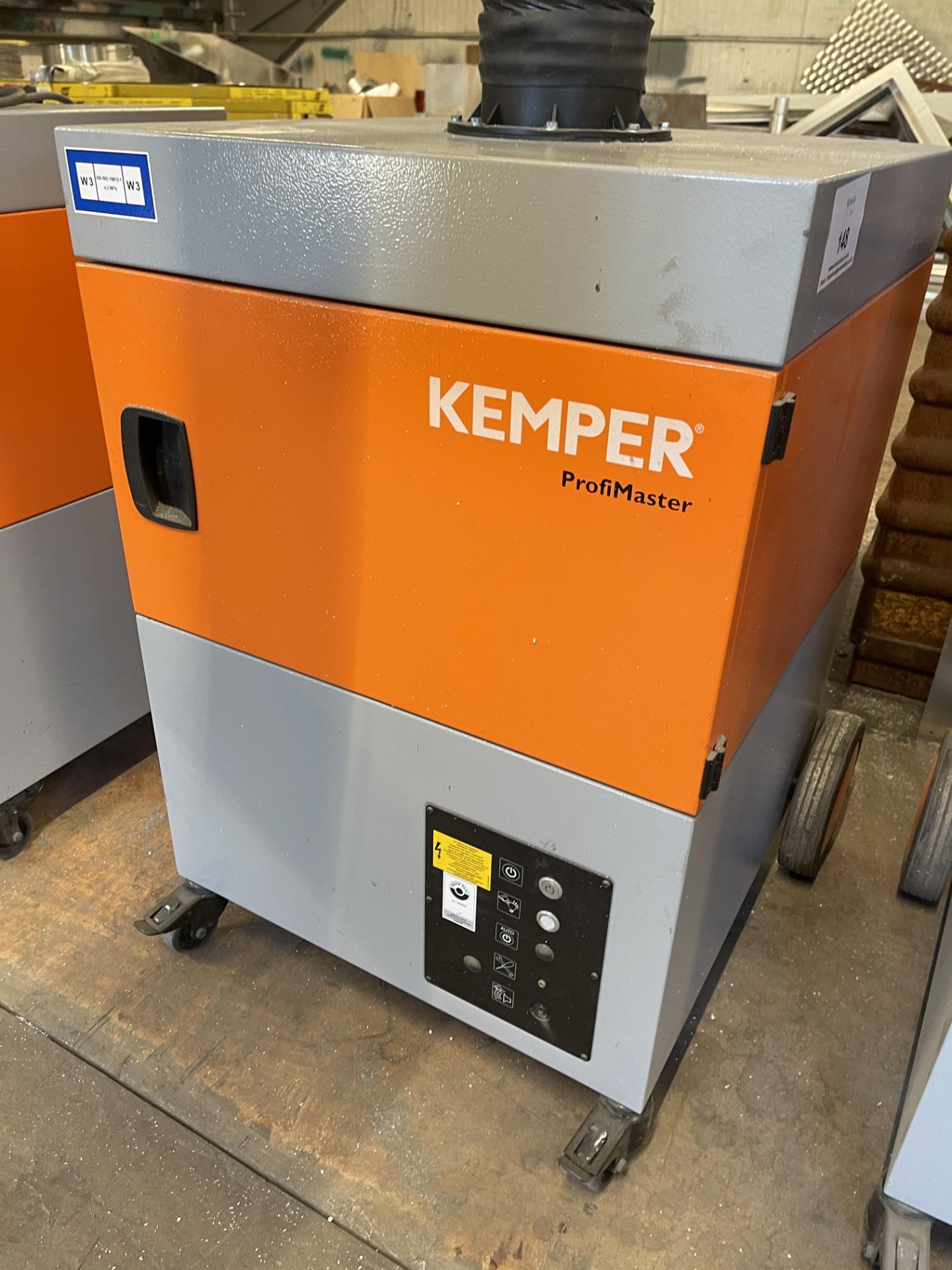 Kemper ProfiMaster Type 60650 Mobile Compact Fume Extraction Unit, Weight 95Kg, Serial No.210200850, - Image 4 of 6