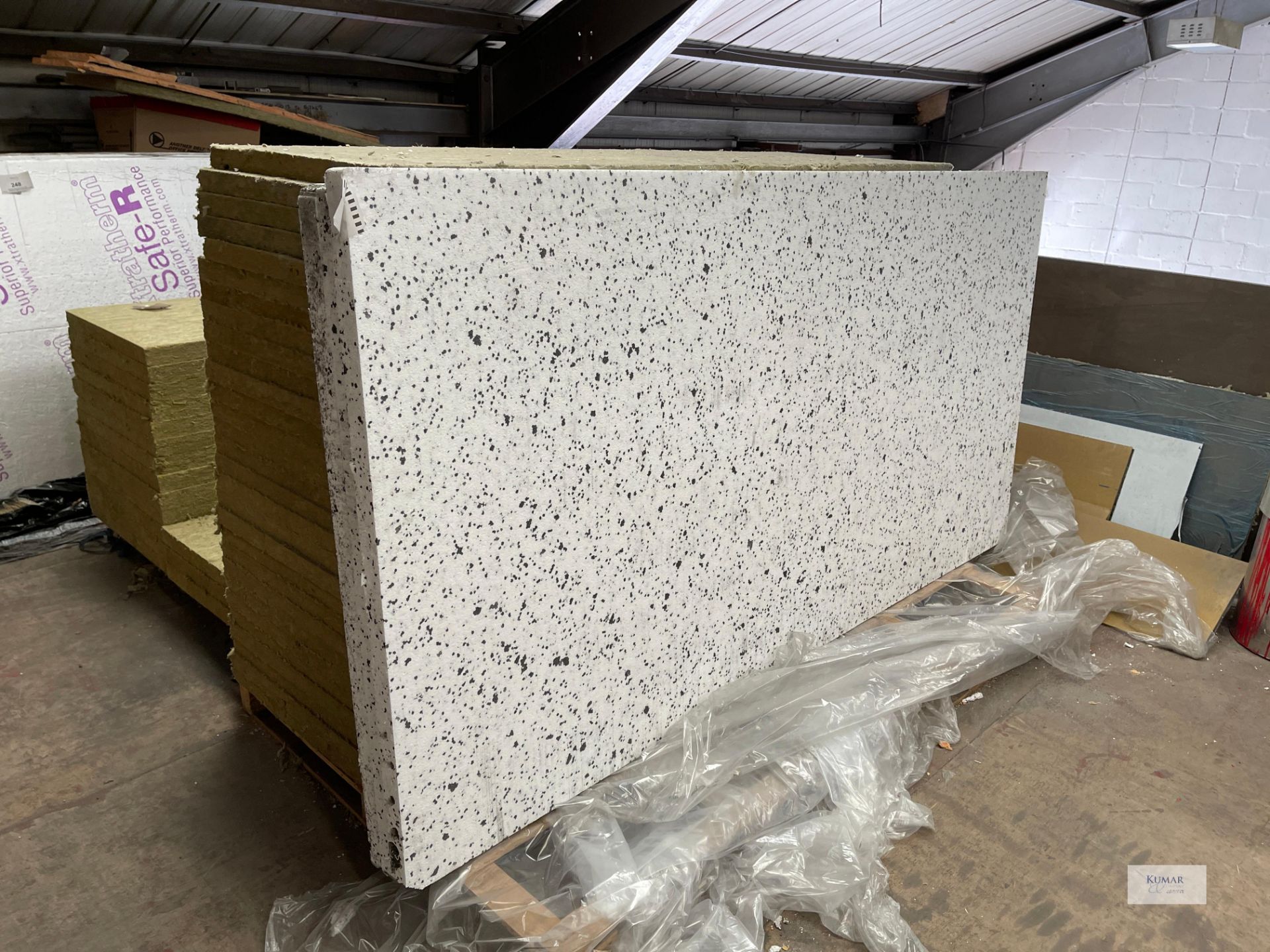 Quantity of RWA Rockwool A1 Non Combustible Insulation & 3: Sheets of Insulation Foam - Image 2 of 6