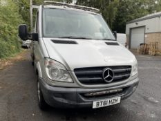 Mercedes Sprinter 316CDI, Automatic, 2,143cc Diesel, Dropside 3.5 Tonne Truck, Registration No. BT61