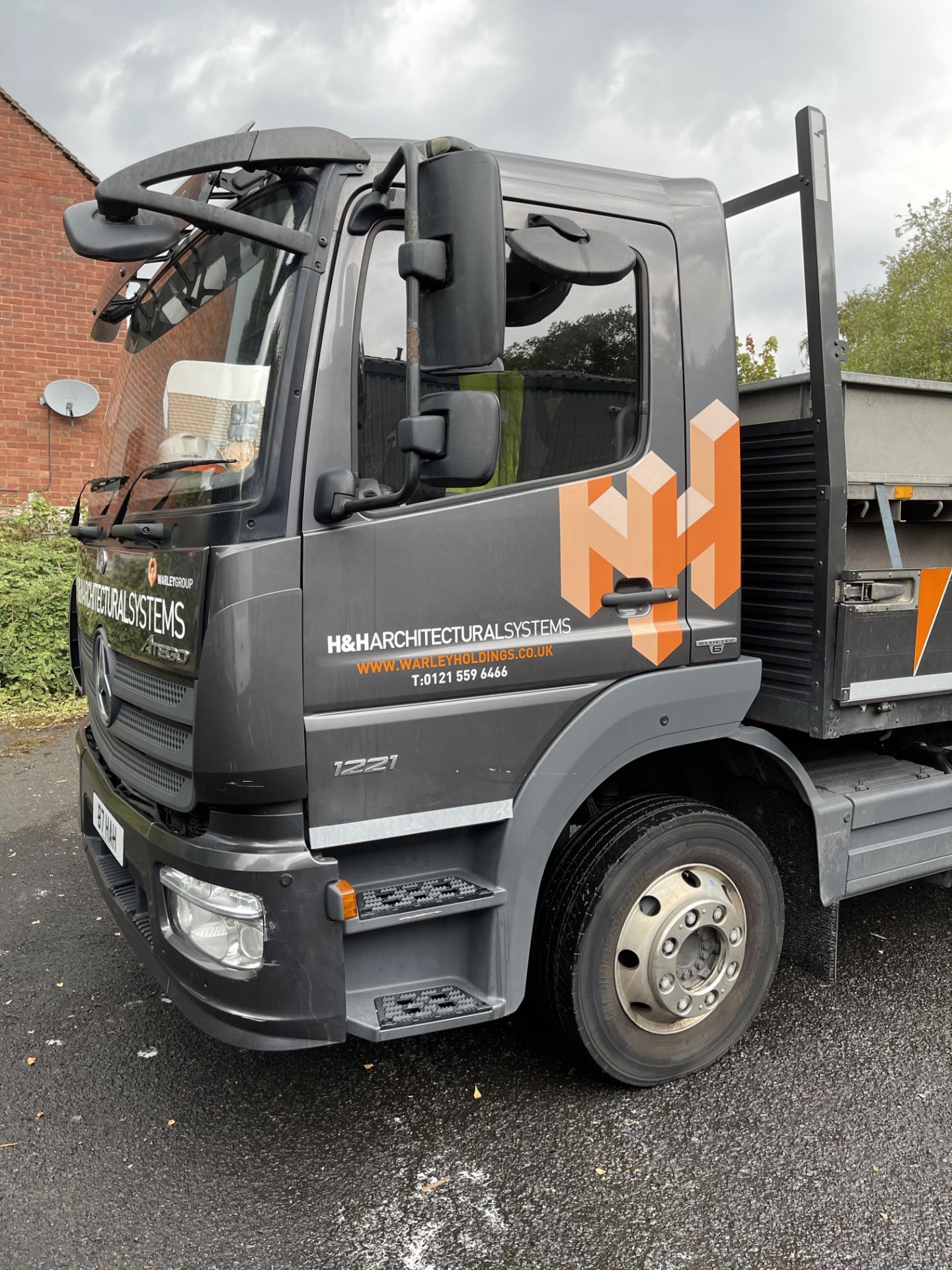 Mercedes Atego 1221 Euro 6, Auto, 11,990 GVW Rigid Dropside Truck, Registration No. B7 HAH ( - Image 2 of 42