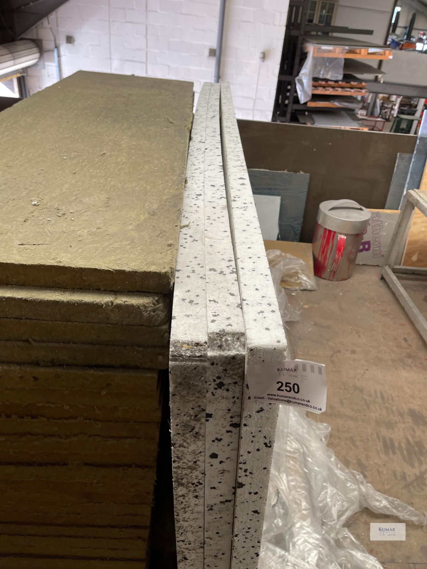 Quantity of RWA Rockwool A1 Non Combustible Insulation & 3: Sheets of Insulation Foam - Image 3 of 6