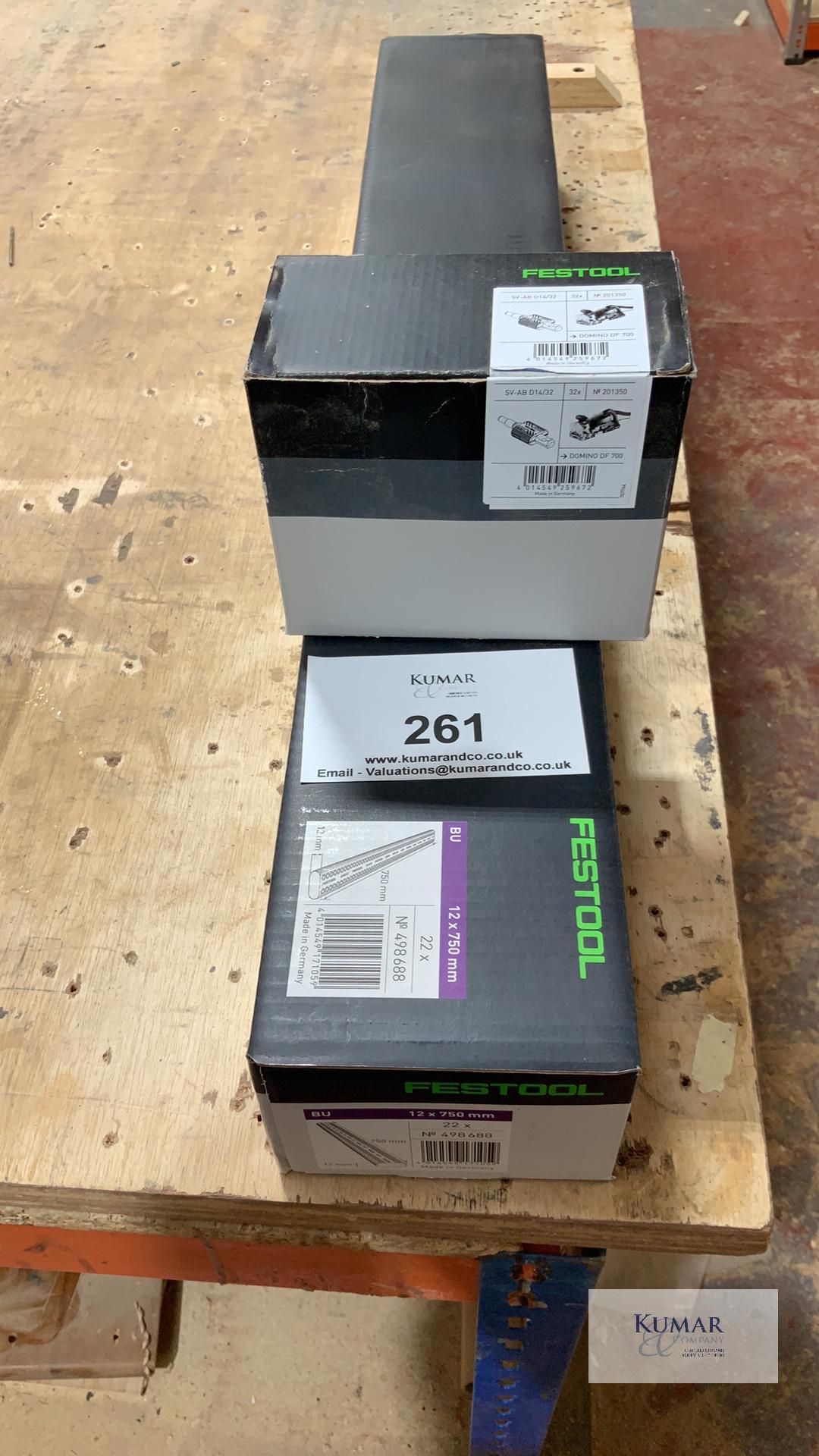 Festool BU 12 x 750mm x 1 box - Beechwood Dowel System - Suitable for Use with DF 700 Festool SV