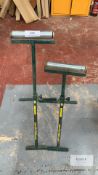 Pair of Record RPR400 Adjustable Roller Stands