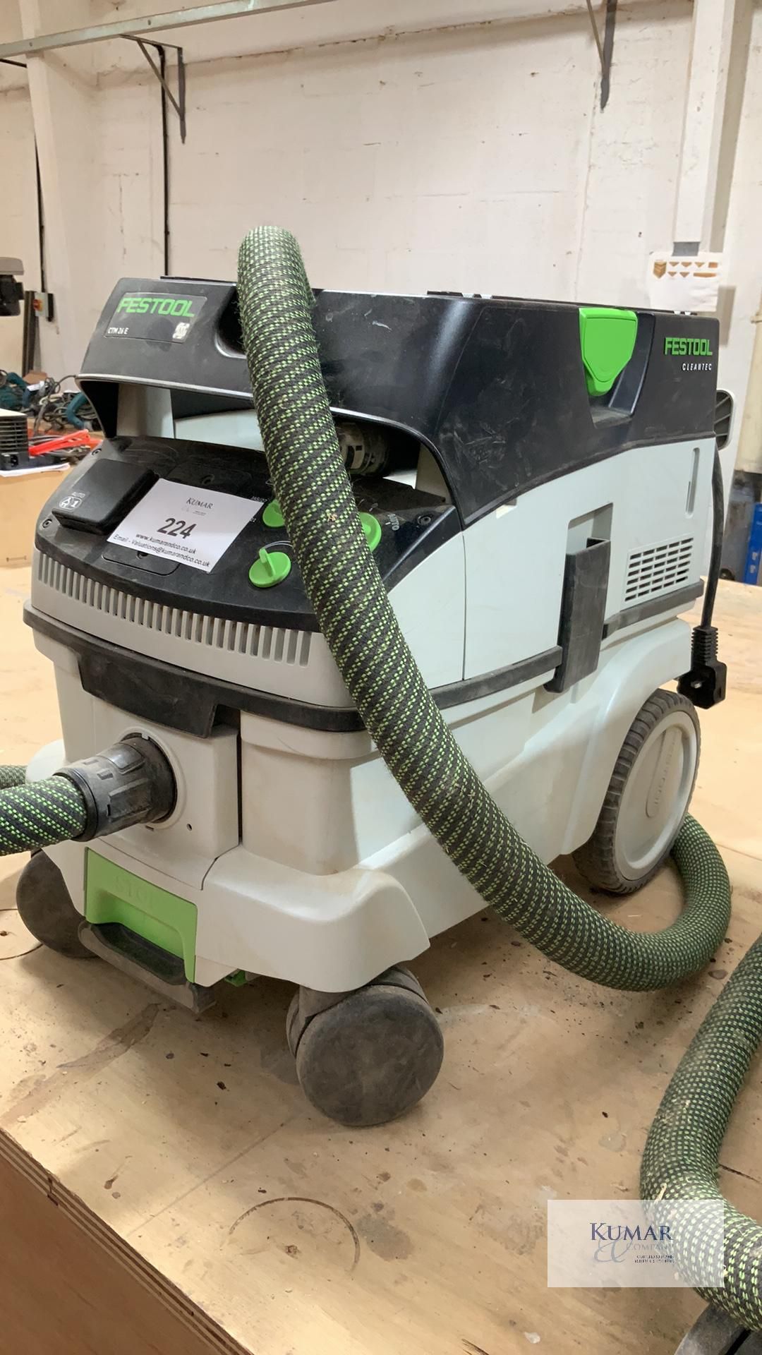 Festoon Cleantec CTM 26 E Mobile Dust Extraction unit 240v - Believed to be 2019 - Image 4 of 4