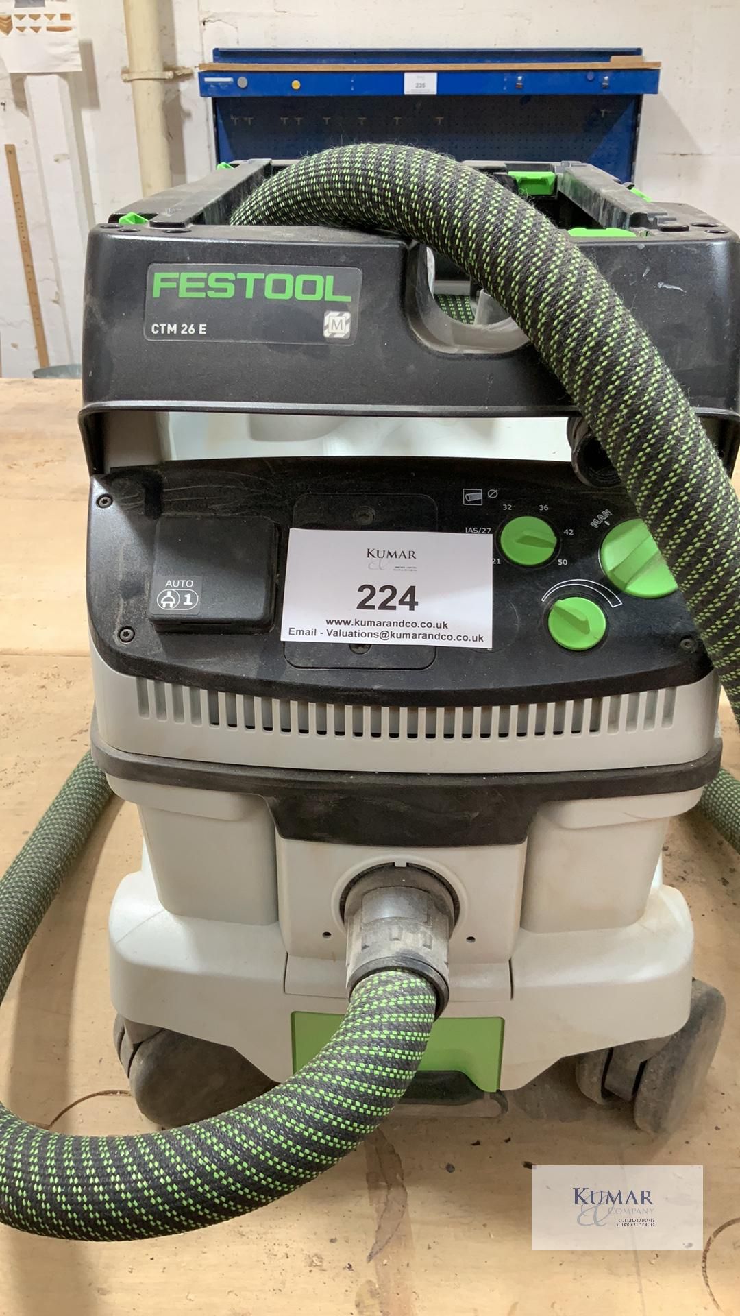 Festoon Cleantec CTM 26 E Mobile Dust Extraction unit 240v - Believed to be 2019