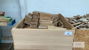 Fabricated Pallet Box with Various Wooden/Timber off Cuts - Suitable for Log Burner