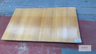 Extending wooden table top 1500mm x 900mm
