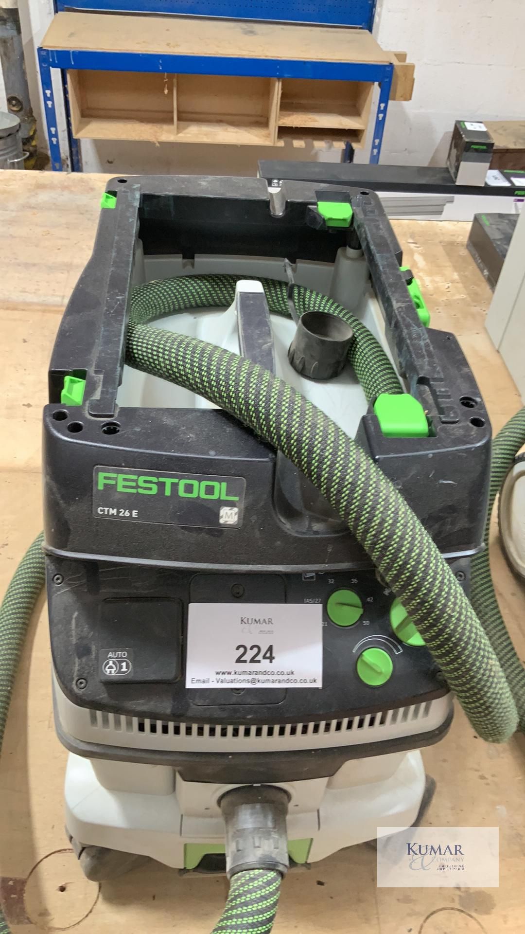 Festoon Cleantec CTM 26 E Mobile Dust Extraction unit 240v - Believed to be 2019 - Image 3 of 4