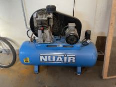 NUAir Model NB7/200 FT 5.5 Receiver Mounted Air Compressor, Serial No. FPS044 (2016)