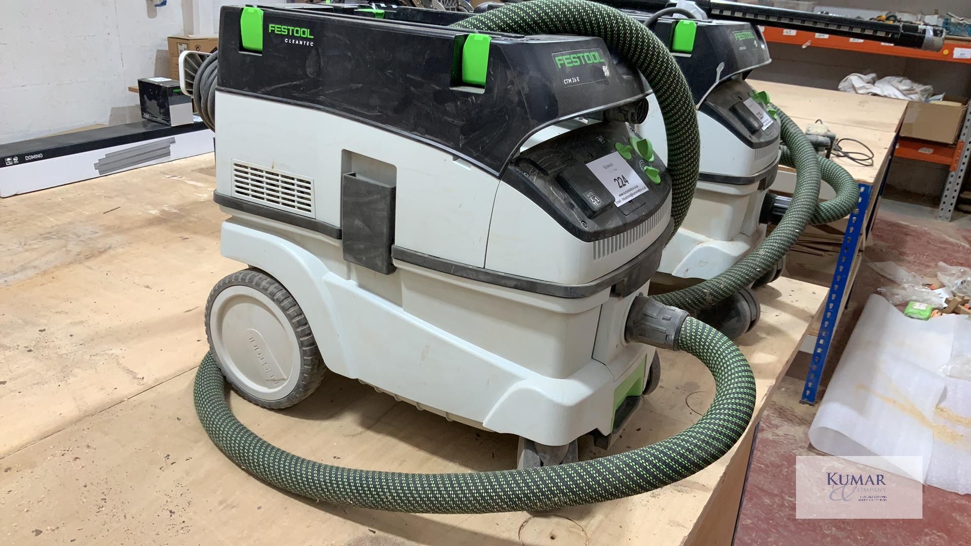 Festoon Cleantec CTM 26 E Mobile Dust Extraction unit 240v - Believed to be 2019 - Image 2 of 4