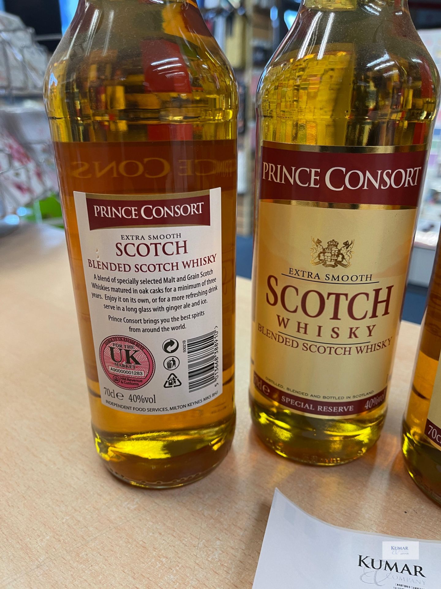 4 Bottles 70cl Prince Consort Scotch Whiskey - Image 4 of 4