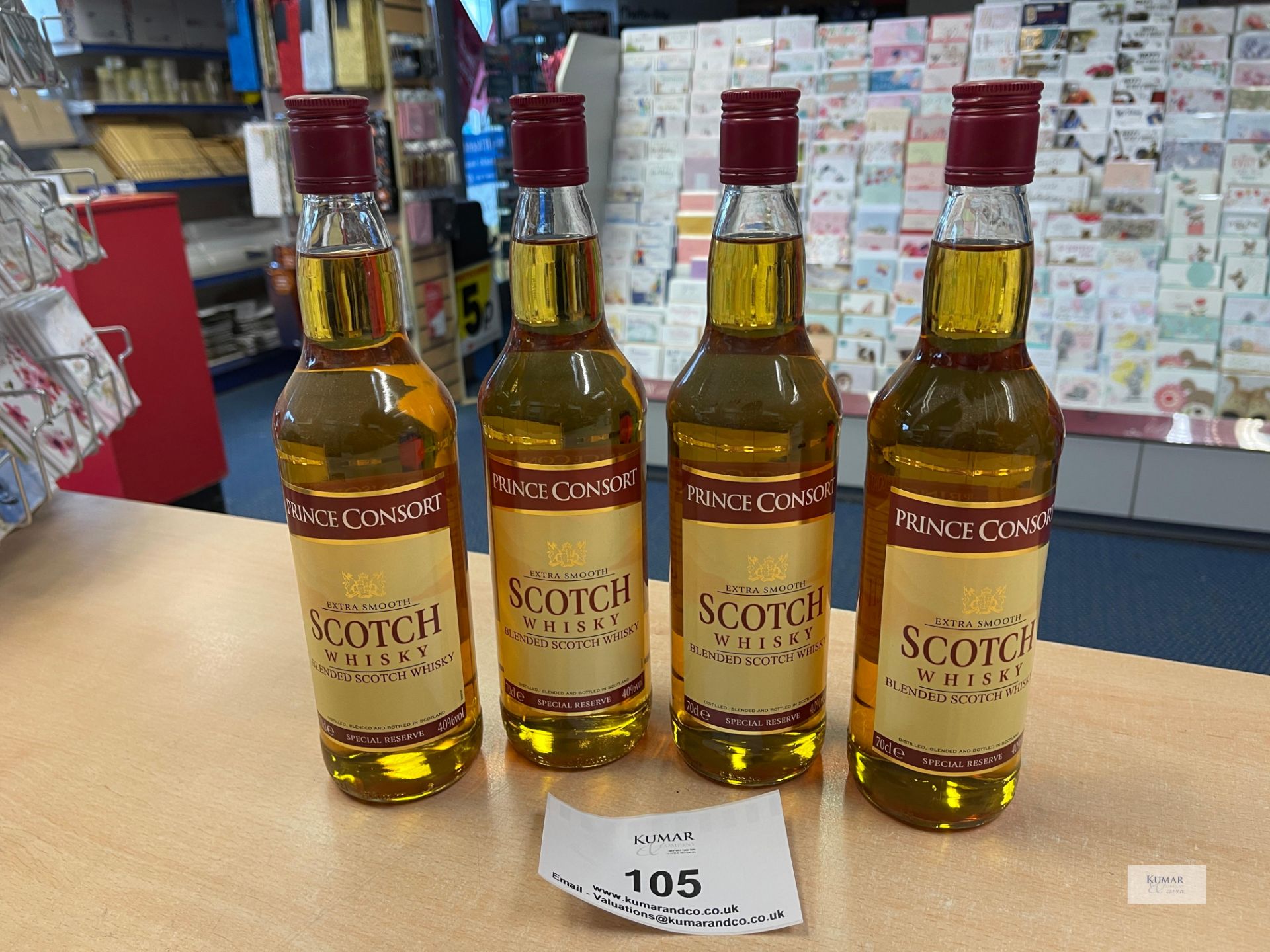 4 Bottles 70cl Prince Consort Scotch Whiskey - Image 3 of 4