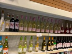 Approximately 37 Bottle's of Assorted Wine to include Barefoot & Mateus - as shown In Pictures (