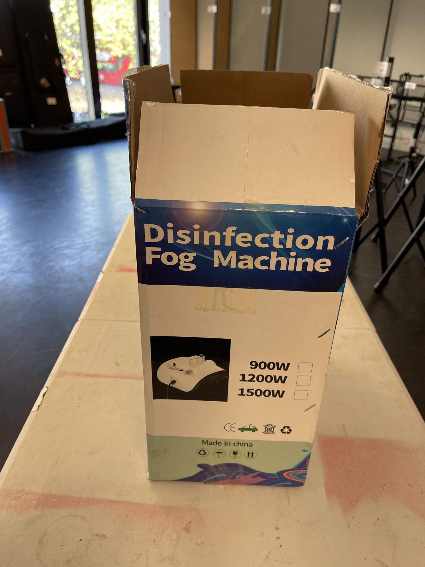 Disinfection Fog Machine Complete with Leads, Manual & Box - Image 2 of 6