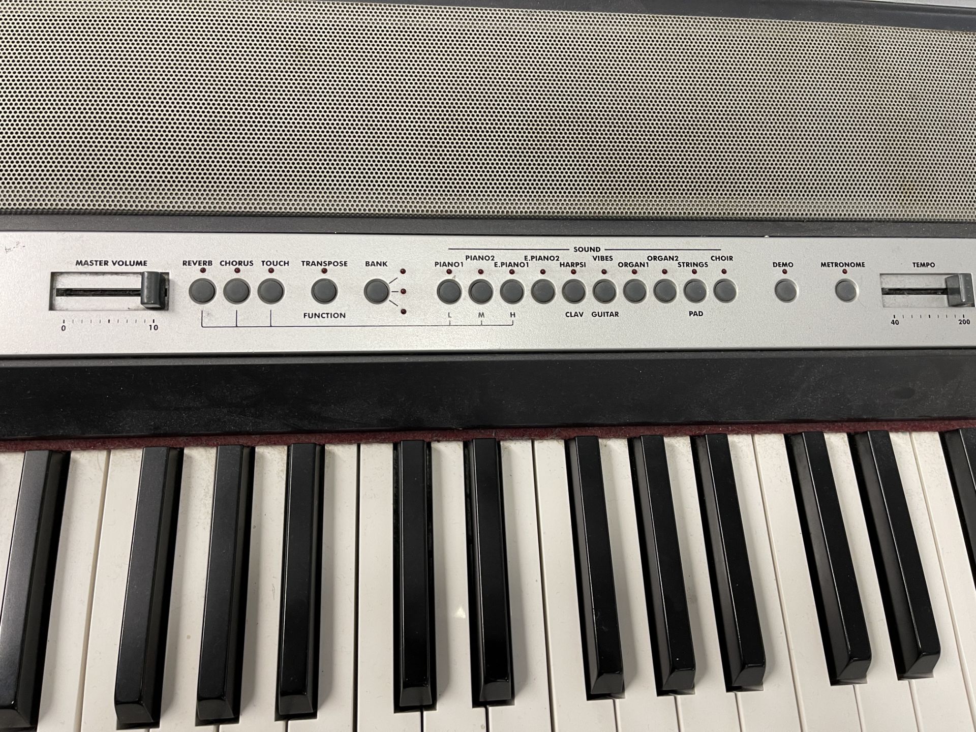 Korg SP -280 Digital Stage Piano complete with Stand, Seat and M-Gear Pedal (RRP £600) - Image 9 of 12