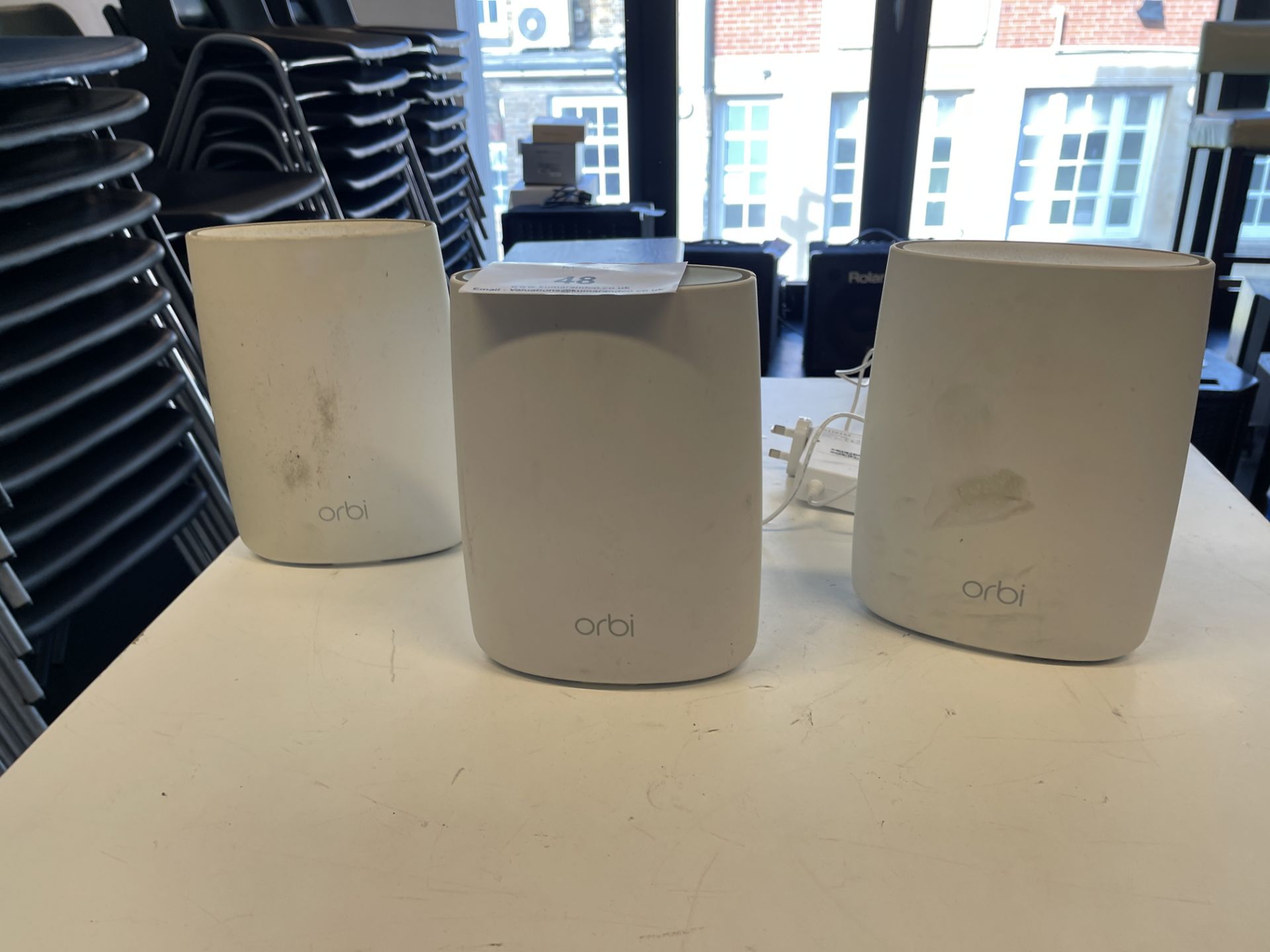 3: Netgear Orbi Routers RBR50 with Chargers