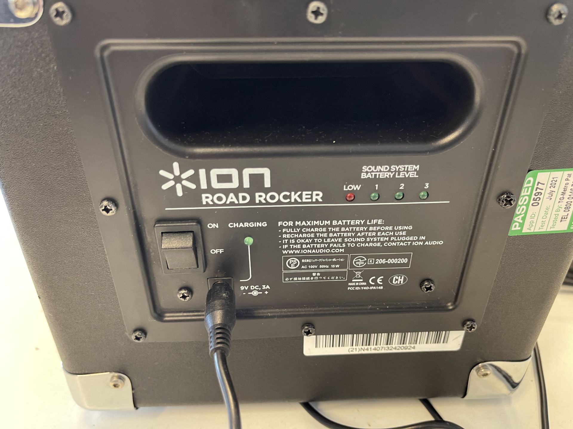 ION Road Rocker Bluetooth Sound System (RRP £250) - Image 4 of 4