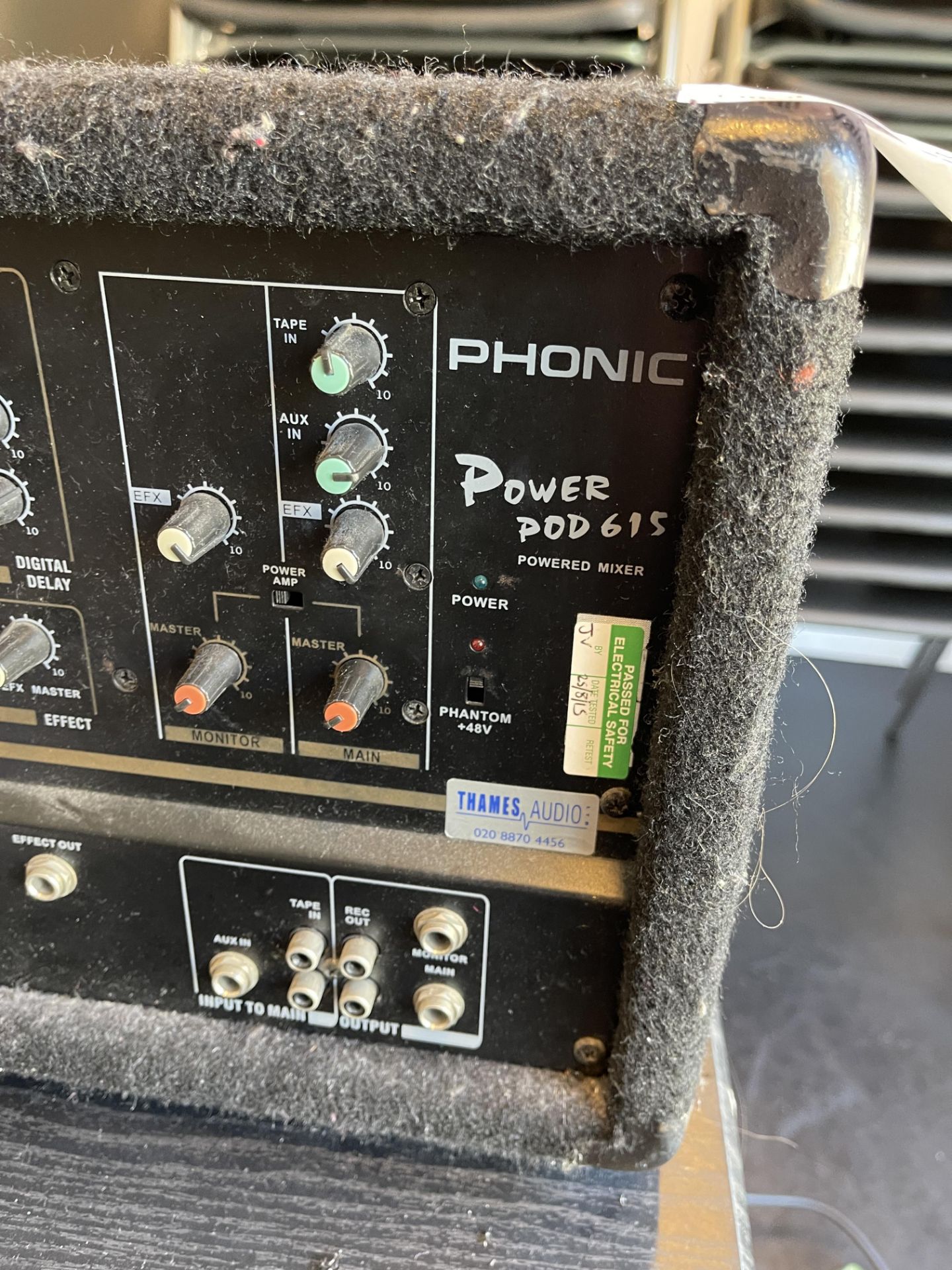 Phonic Power Mixer Power Ampilfier POD 6150 (RRP £200) - Image 3 of 9