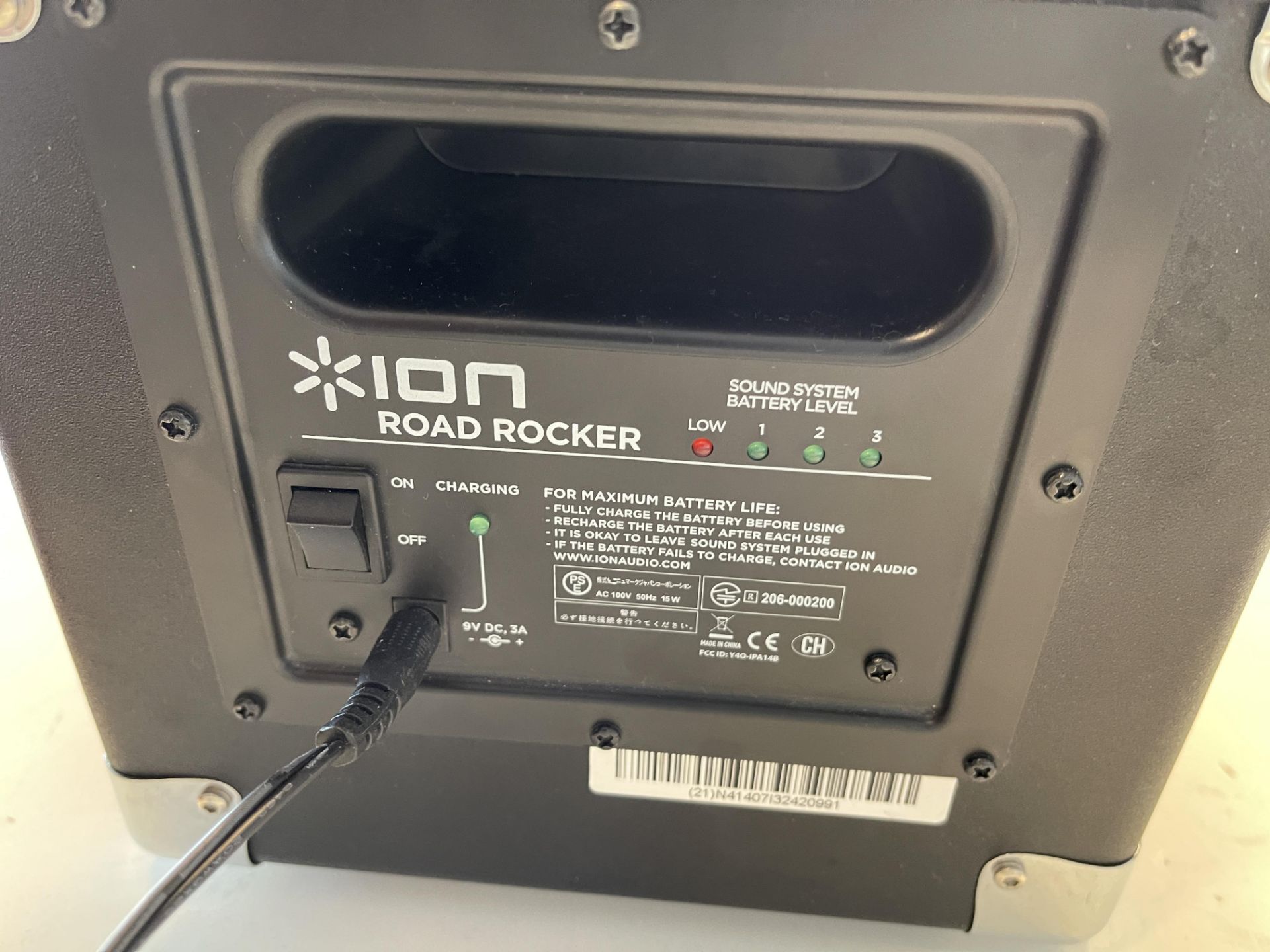 ION Road Rocker Bluetooth Sound System (RRP £250) - Image 3 of 3