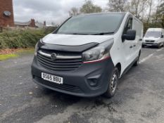 Vauxhall Vivaro 2900 CDTI, 1,598cc Diesel, 6 Speed Manual Panel Van